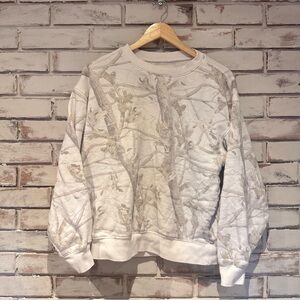 Dairy Boy Woodlands Camo Crew Neck Sweatshirt